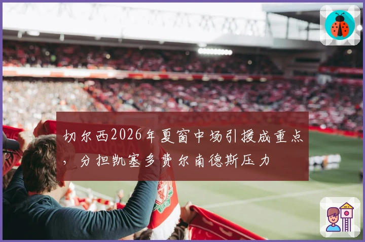 切尔西2026年夏窗中场引援成重点，分担凯塞多费尔南德斯压力